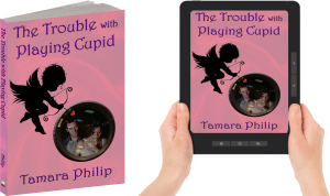 Cupid print and ebook with hands